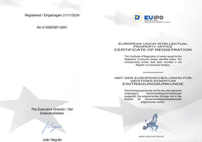 Redssen Brand EU Intellectual Property Design Patent Certificate