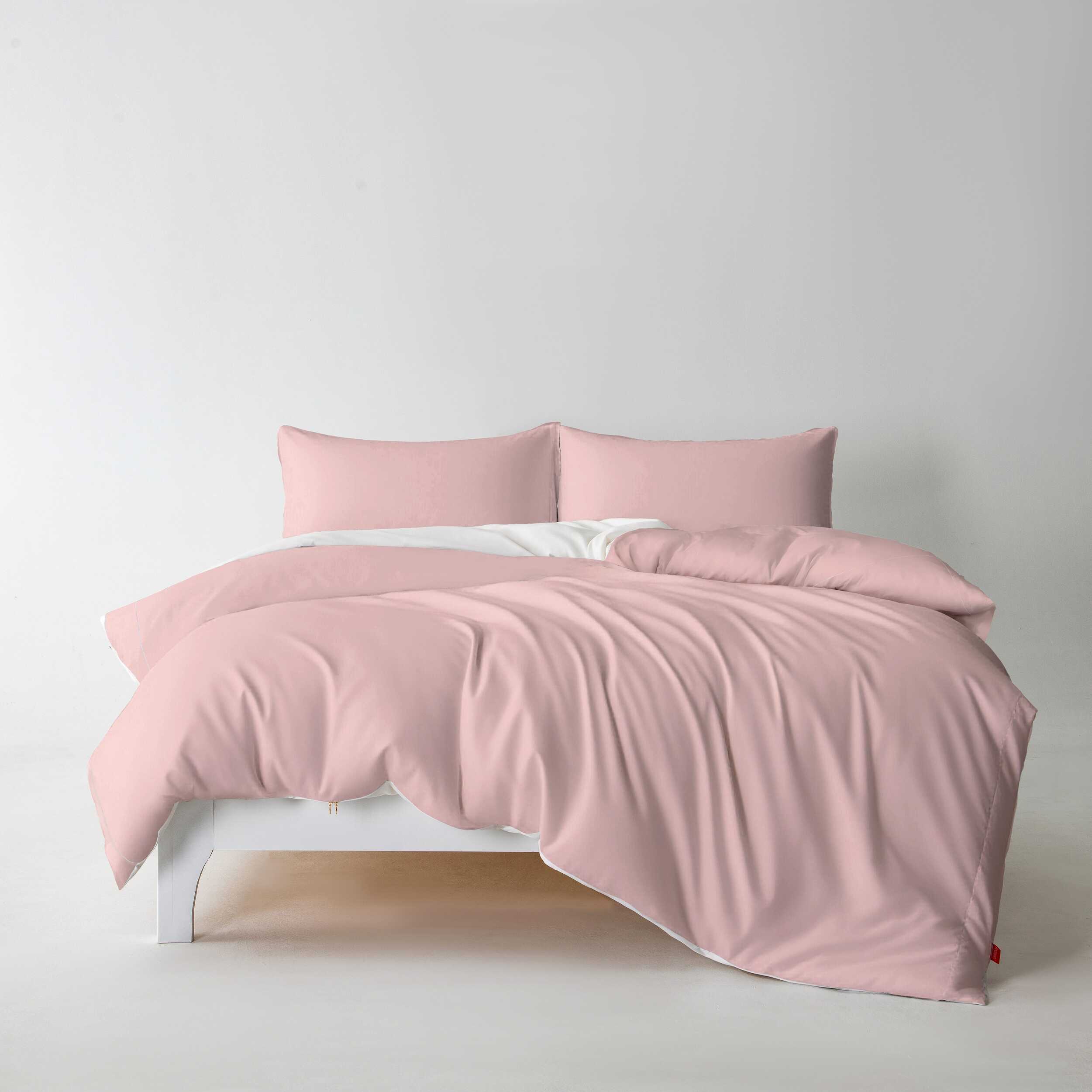 3PC Zipped Duvet Cover · Cloud Pink