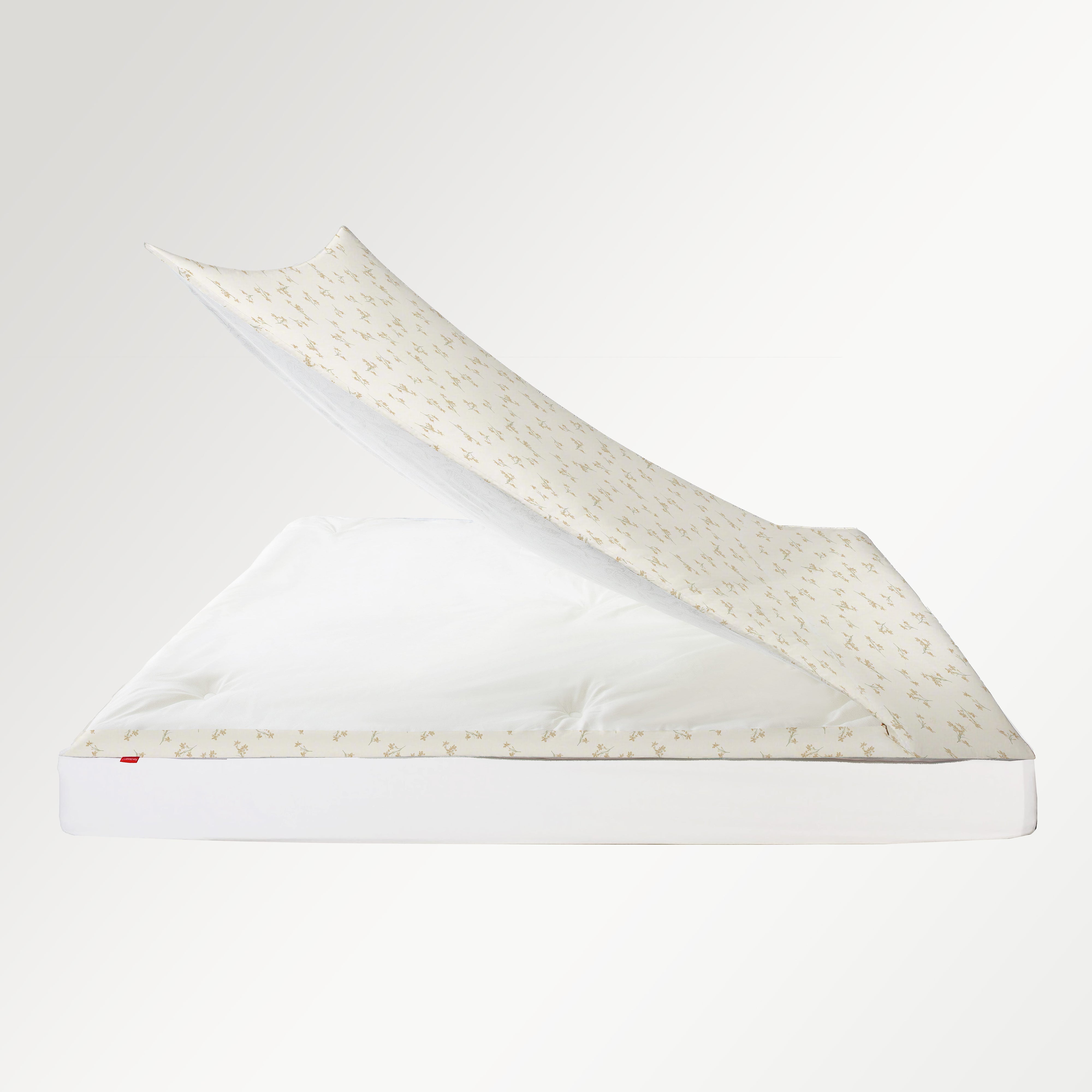 400TC High Density Cloud Cotton Duvet Cover Set-Yellow Floral