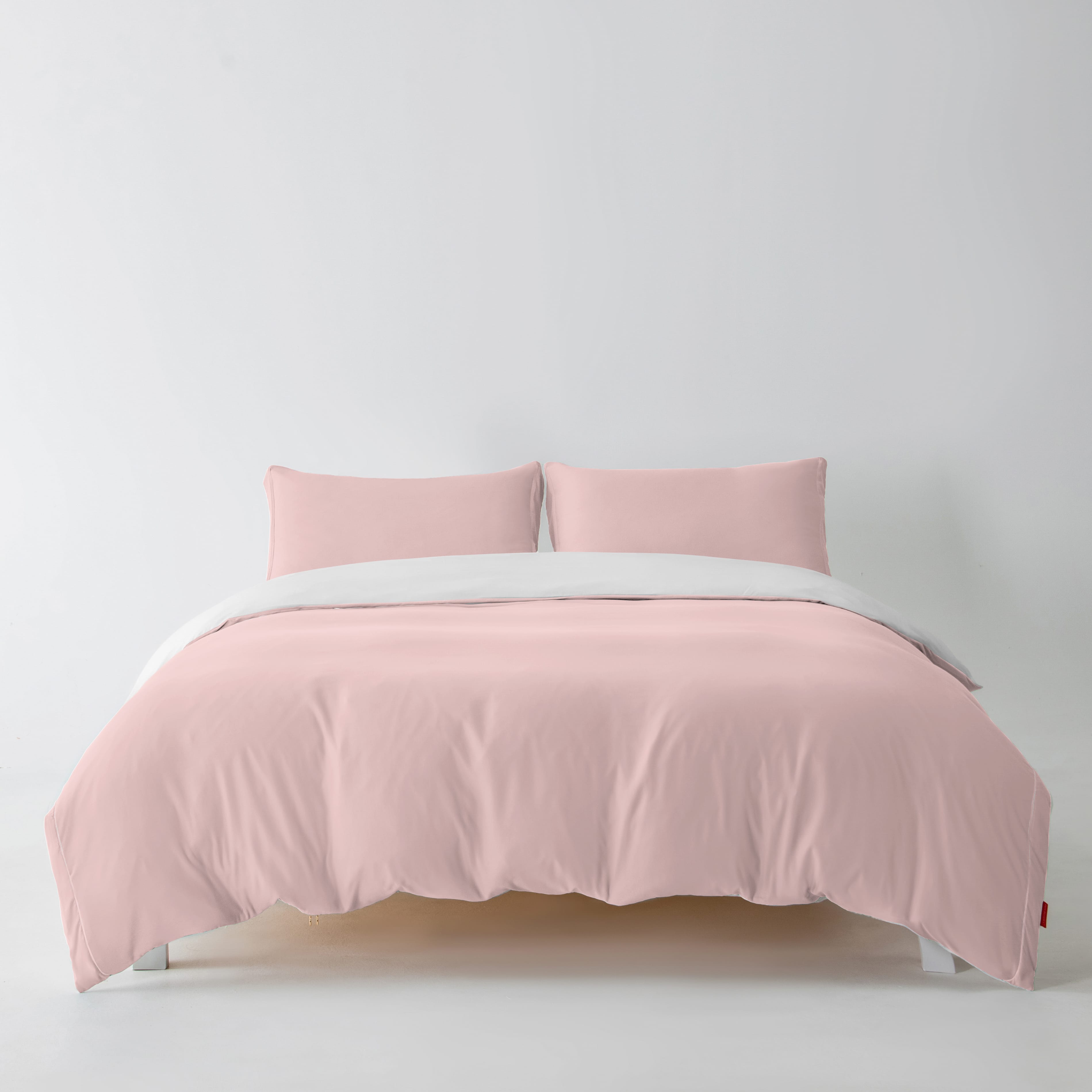 400TC High Density Cloud Cotton Duvet Cover Set-Cloud Pink