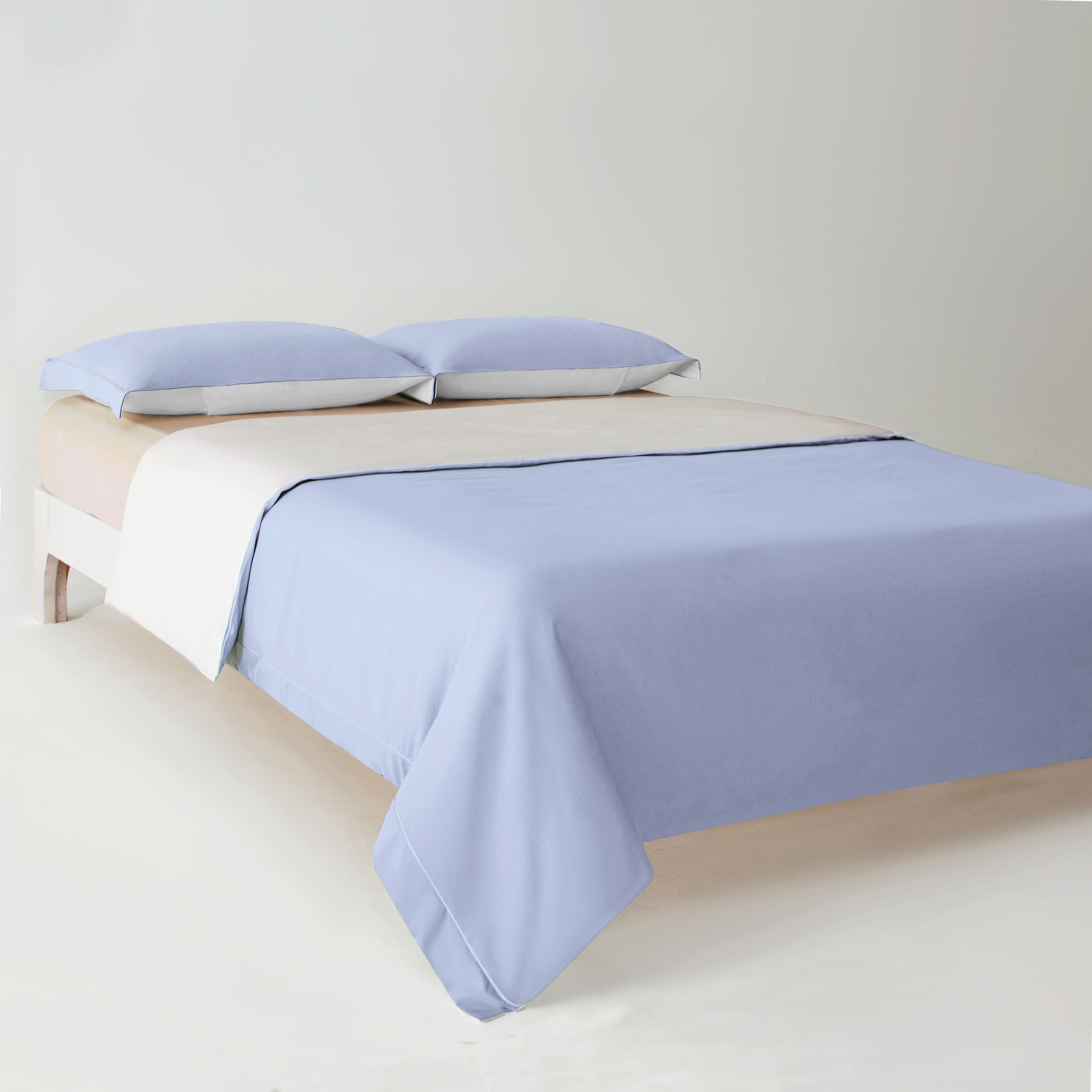 Zip Around Duvet Cover Set · Cloud White