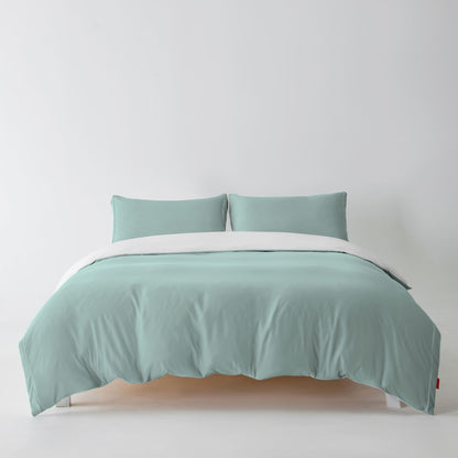 Zip Around Duvet Cover Set · Cloud White