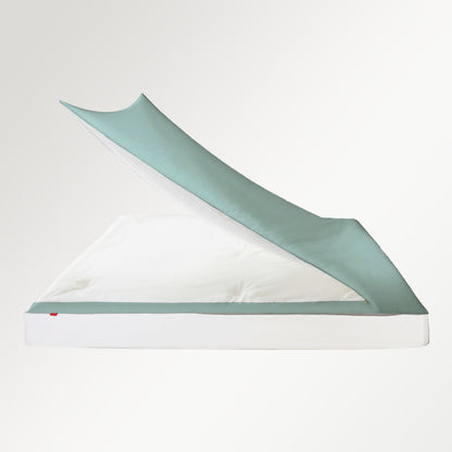 Zip Around Duvet Cover Set · Cloud White