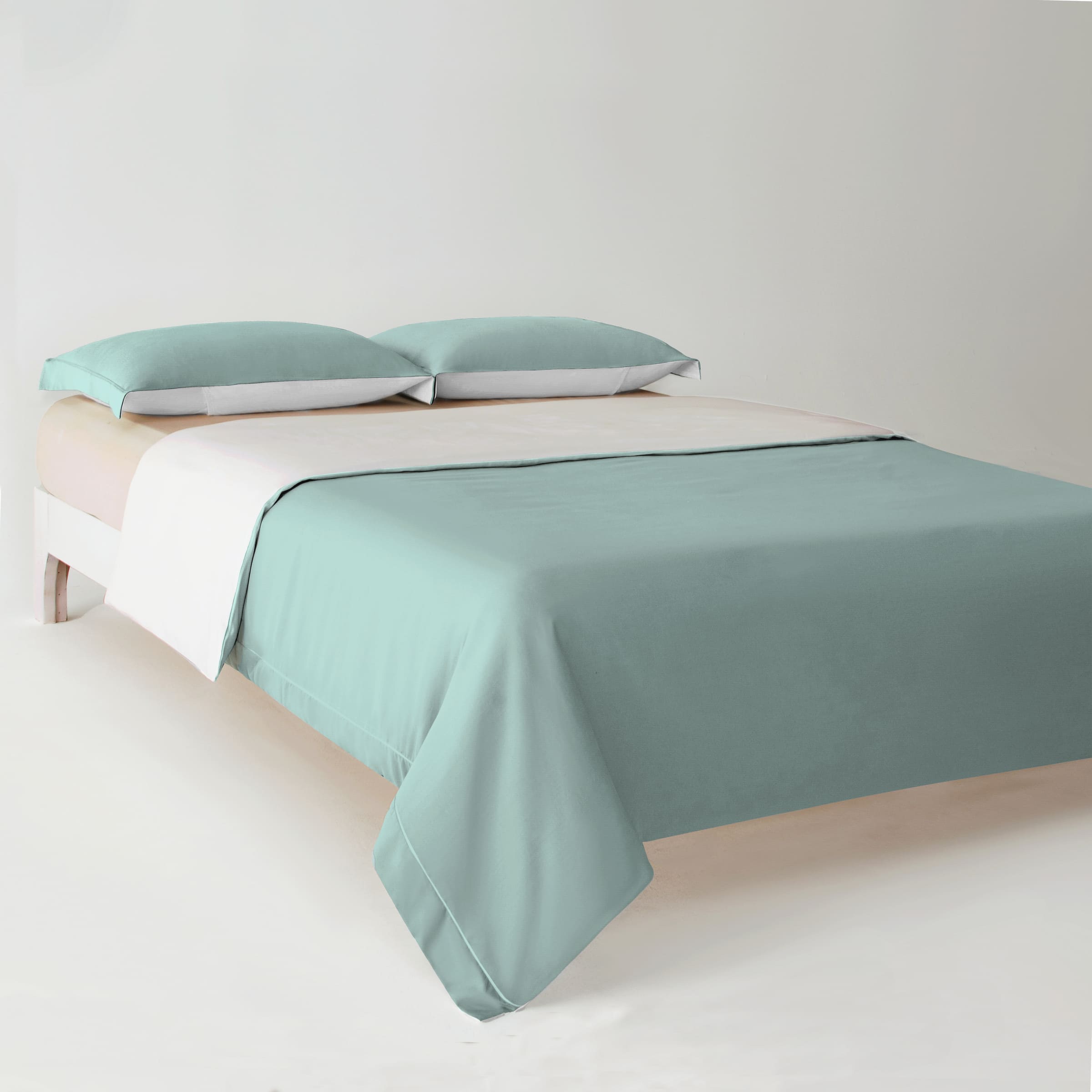 Zip Around Duvet Cover Set · Cloud White