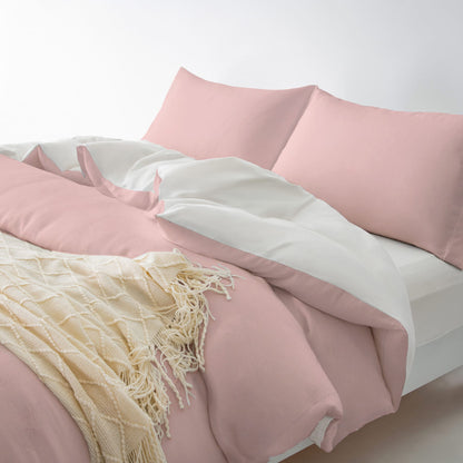 Zip Around Duvet Cover Set · Cloud White