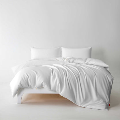 Zip Around Duvet Cover Set · Cloud White