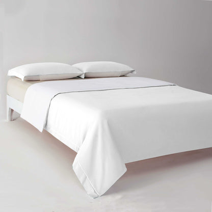 Zip Around Duvet Cover Set · Cloud White