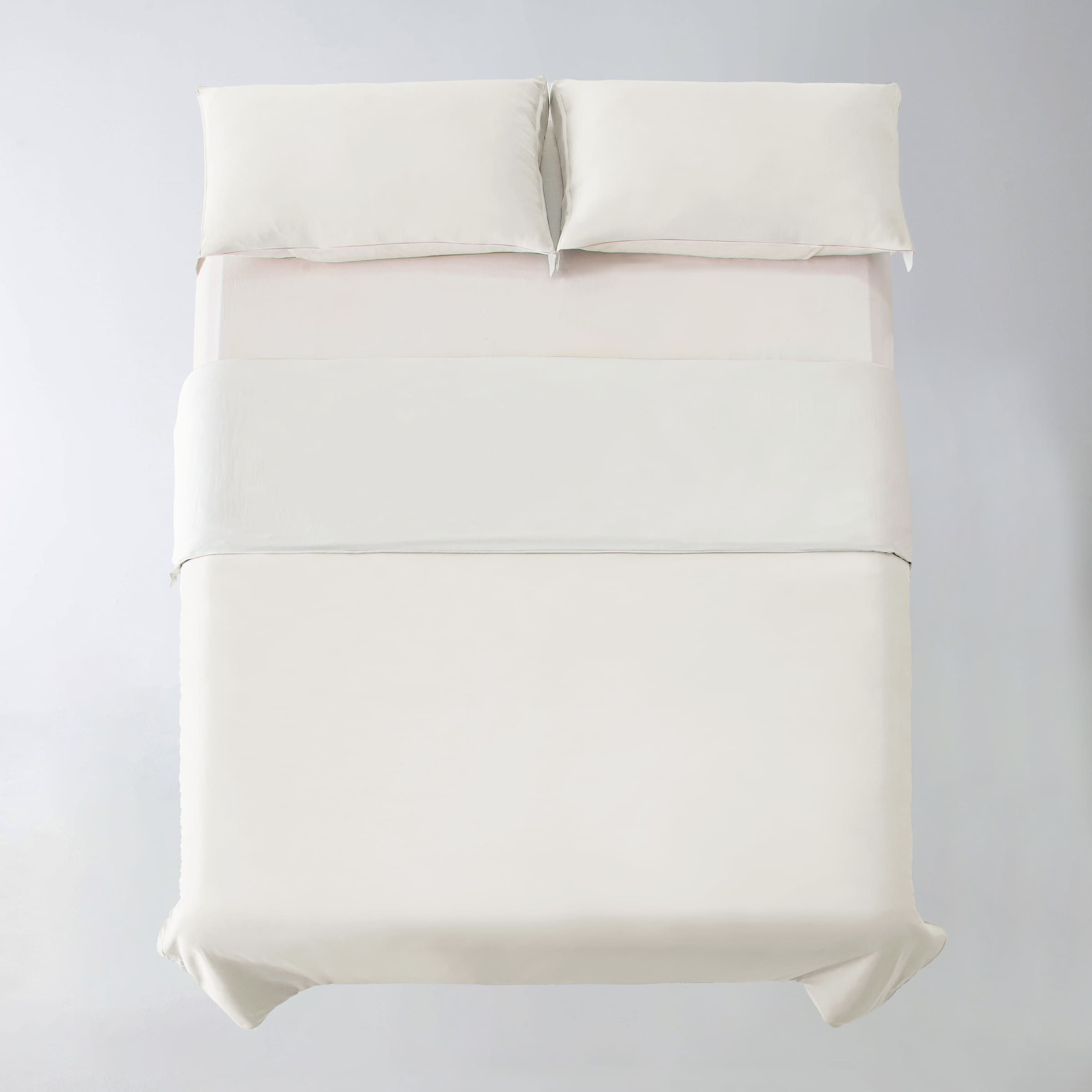 Zip Around Duvet Cover Set · Cloud White