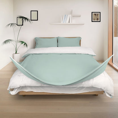 Zip Around Duvet Cover Set · Cloud White